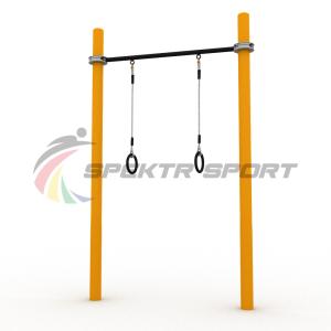 Купить Турник классический для занятий Воркаут с кольцами SP WRK-07 + Rings_76mm в Семикаракорске 