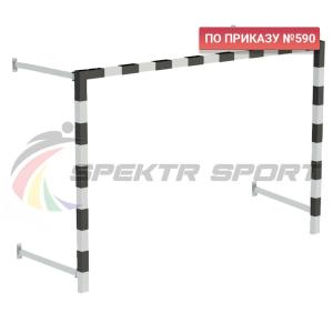 Купить Ворота мини-футбольные складные без сетки 2х3х0,5 м. (к-кт) в Семикаракорске 