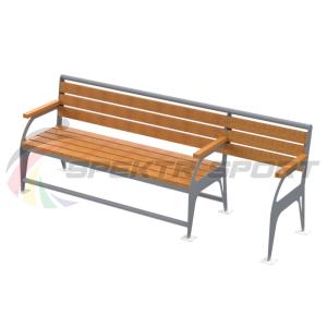 Купить Скамья с местом для коляски в Семикаракорске 
