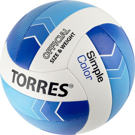 Купить Мяч волейбольный Torres Simple Color любительский р.5 в Семикаракорске 